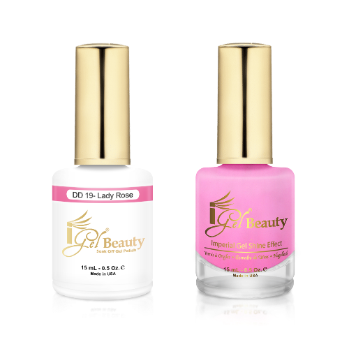 iGel Gel & Polish Duo - DD019 Lady Rose