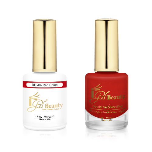 iGel Gel & Polish Duo - DD040 Red Spice