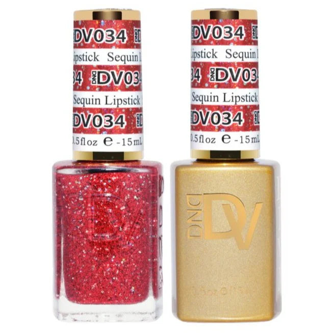 DND Duo DIVA #034 Sequin Lipstick