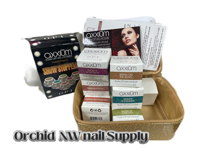 OPI axxium gel Lacquer - show stoppers