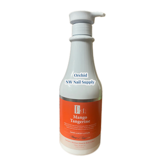 Red Lotion Hand & Body Mango Tangerine 25 oz