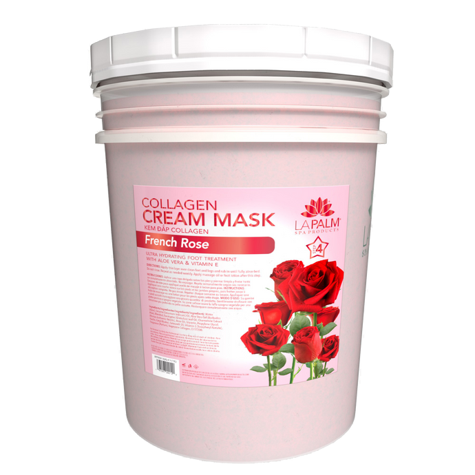 LAPALM Collagen Cream Mask Bucket - Rose