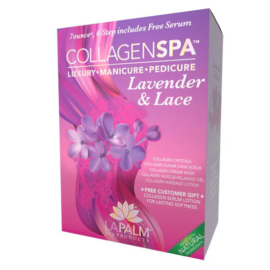 COLLAGEN SPA 6 STEP KIT - LAVENDER & LACE