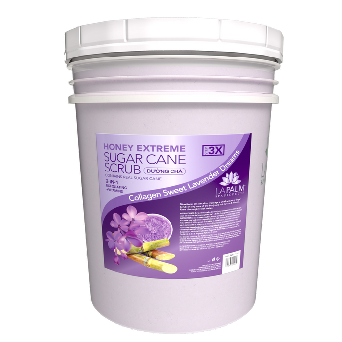 LAPALM Sugar Scrub Extreme Bucket - Lavender