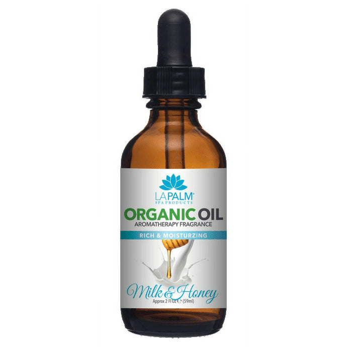 La Palm Organic Fragrance Oil-Milk & Honey