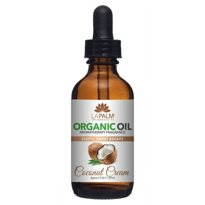 La Palm Organic Fragrance Oil-Coconut Cream