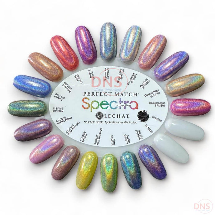 LeChat Perfect Match Gel + Nail Lacquer Spectra Collection (Full set 18 Colors)/ free sample