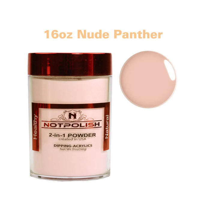 Notpolish  Maching powder- nude panther - 16oz