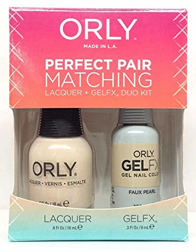 orly perfect pair faux pearl