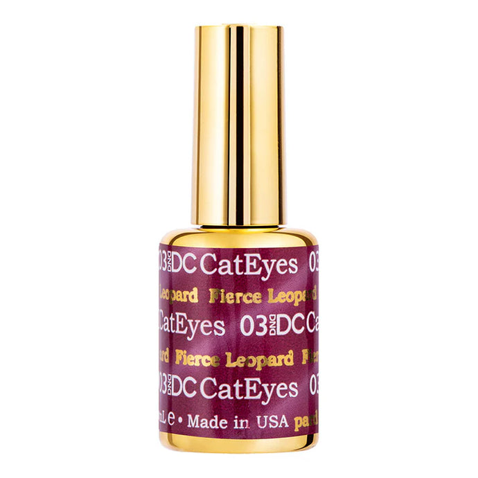 DND DC CAT EYE GEL 03 - FIERCE LEOPARD