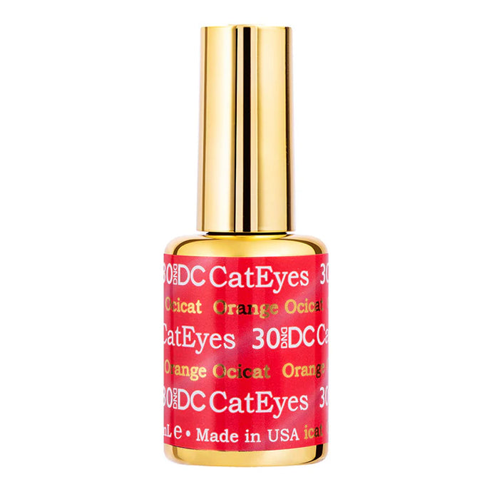 DND DC CAT EYE GEL#30 - ORANGE OCICAT