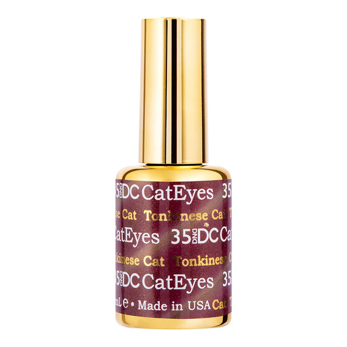DND DC CAT EYE GEL#35 - TONKINESE CAT