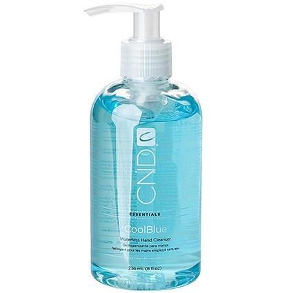 CND ESSENTIALS COOL BLUE WATERLESS HAND CLEANSER 236ML