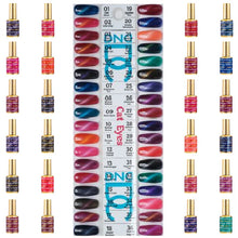 Load image into Gallery viewer, DC CAT EYES COLLECTION COLOR SWATCHES/ free 5 top and base pairs DND
