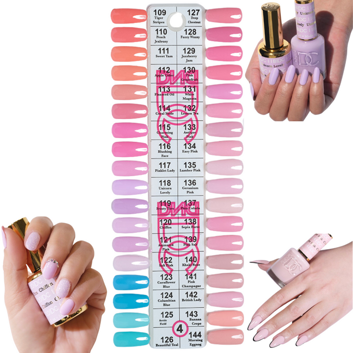 DND DC Pure Gel Polish Set Collection #4 - 36 packs