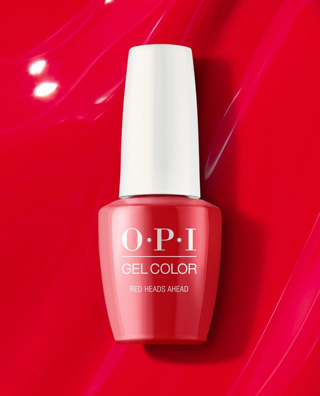 OPI GEL  U13 Red Heads Ahead