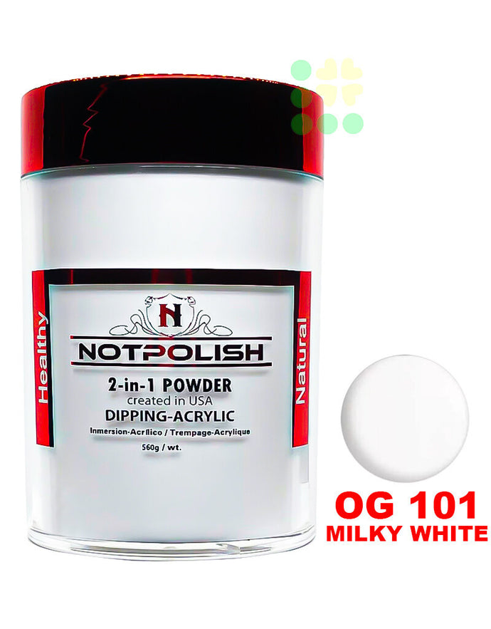 NotPolish Matching Powder 16oz - OG 101 Milky White