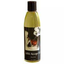Edible Massage Oil Cherry Burst 8 Ounce