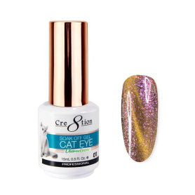 Cre8tion Cat Eye Soak Off Gel - CE 01
