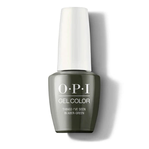 OPI GEL U15 THINGS I'VE SEEN ABER-GREEN