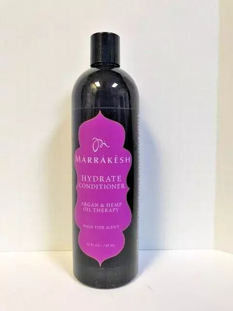 Marrakesh HYDRATE CONDITIONER Argan & Hemp Oil therapy HIGH TIDE Scent 25oz