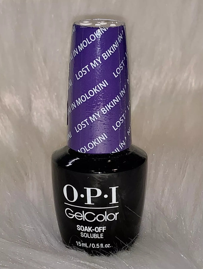 OPI GelColor GC H75 LOST MY BIKINI IN MOLOKINI 15mL/0.5 oz