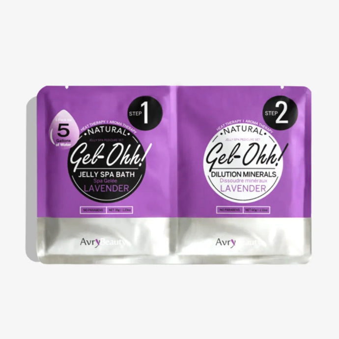 GEL-OHH! Jelly Spa Pedi Lavender Single.