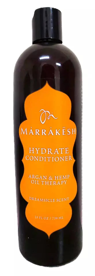Marrakesh Hydrate  Conditioner argan&hemp oil therapy Dreamsicle Scent 25oz