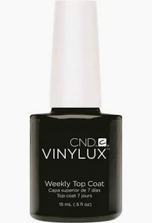 CND Vinylux Weekly Top Coat, 0.5 Fl Oz