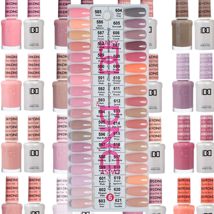 DND GEL & POLISH COLLECTION 6 - 36 Sets