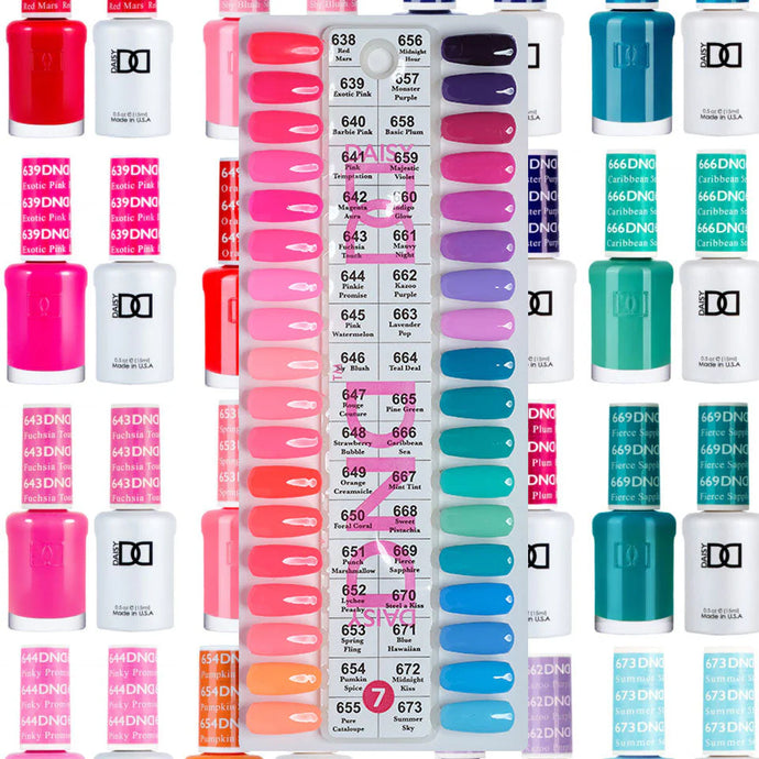 DND GEL & POLISH COLLECTION 7 - 36 Sets