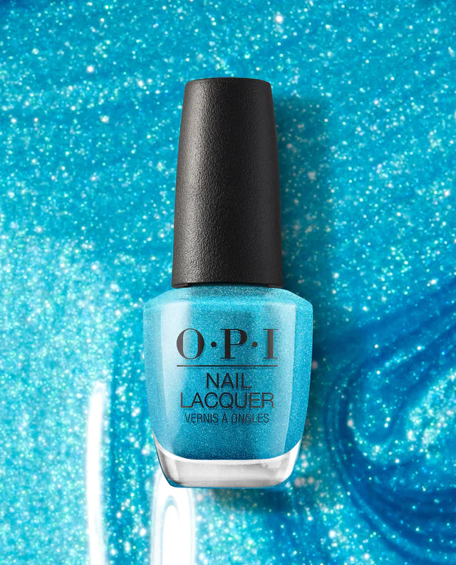 OPI LACQUER - B54 TEAL THE COWS COME HOME