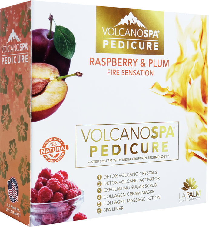 Volcano Spa 6 Steps - Fire Sensation (Raspberry & Plum) Single