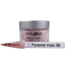 Load image into Gallery viewer, Pyramid 3 in 1 Nail System 2 oz  HOLO Glitter Collection Duo Gel + Polish
