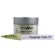 Load image into Gallery viewer, Pyramid 3 in 1 Nail System 2 oz  HOLO Glitter Collection Duo Gel + Polish
