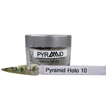 Load image into Gallery viewer, Pyramid 3 in 1 Nail System 2 oz  HOLO Glitter Collection Duo Gel + Polish
