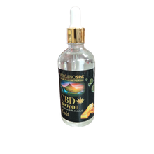 Load image into Gallery viewer, Volcano Spa CBD Body Oil Skin Hair Nails 4 oz
