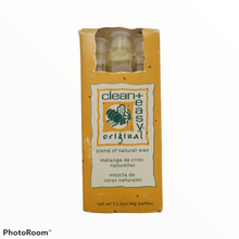 Load image into Gallery viewer, Clean + Easy Original Natural Blend of Natural Wax  Small 1.2 oz
