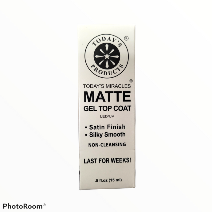 Today's Products - Matte Gel Top Coat  - 0.5 fl oz
