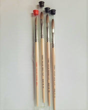 Load image into Gallery viewer, Tammy Taylor Flat Red Custom Sable Brush - Pick any size
