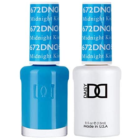 DND Duo Gel 672 Midnight Kiss