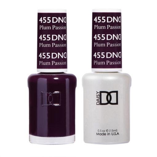 DND Duo Gel 455 Plum Passion