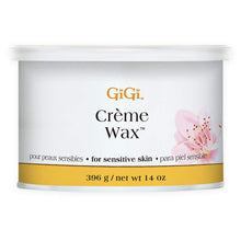Load image into Gallery viewer, GiGi Creme Hair Removal Soft Wax, Gentle and Soothing Formula, Extra Sensitive Skin, 14 oz, 1-pc
