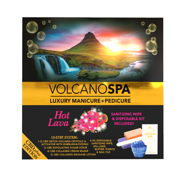 LaPalm Volcano Spa Luxury Pedicure - Hot Lava