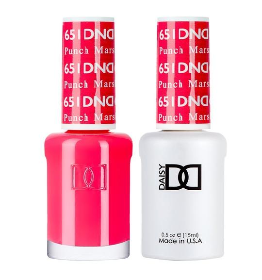 DND Duo Gel 651 Punch Marshmallow