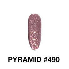 Load image into Gallery viewer, Pyramid 3 in 1 Nail System 481-504 | Powder 2 oz | Choose your colors
