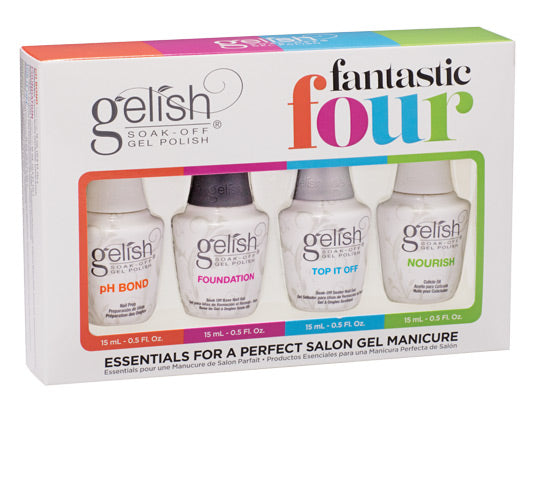 Gelish Fantastic Four Gel Polish Soak Off  - Choose your