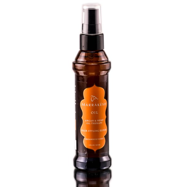 Marrakesh Oil Dreamsicle Scent - 2 oz - Morrocan Argan Oil, Hemp Seed Oil Travel Size