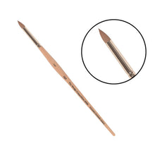 Load image into Gallery viewer, OPI The Wedge Competition 3000 Brush (BRE51) - Kolinski Russian Sable
