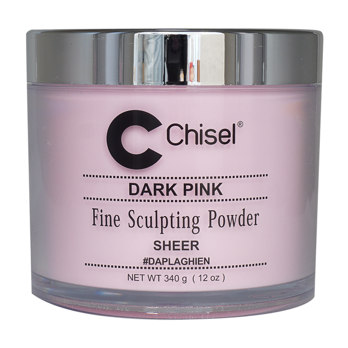 Chisel ACRYLIC & DIPPING Saving Size  12 oz Dark-Pink-Sheer